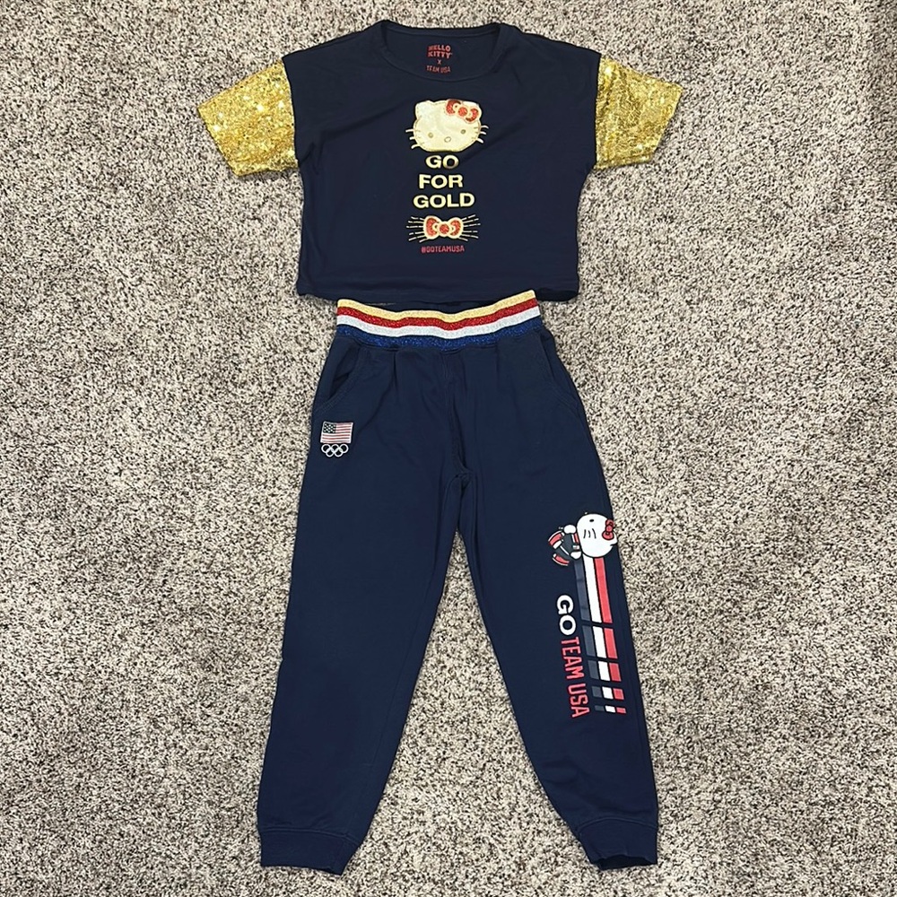 Hello Kitty Navy Kids Jogger Set